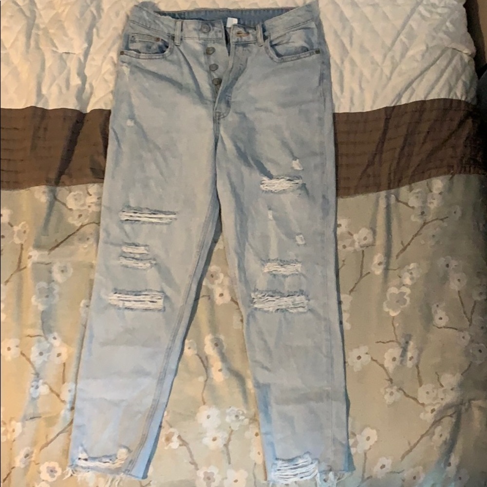 H&M boyfriend jeans size 6